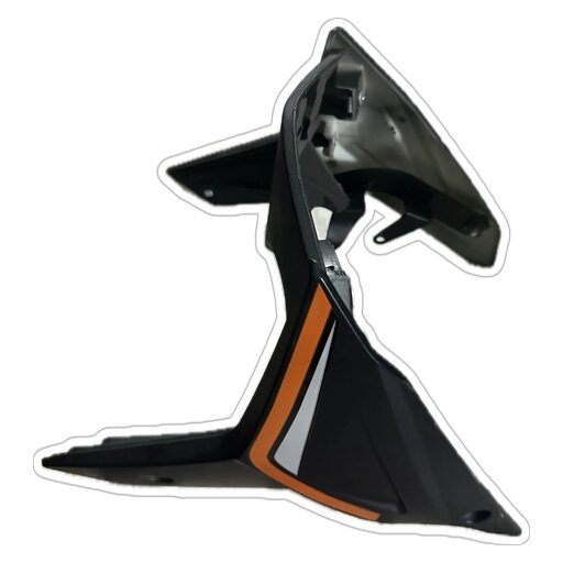 [RMZ00150] TAPA DECORATIVA DE MOTOR COLOR ANARANJADO TRD 200